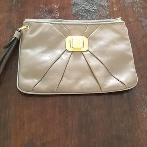 Juicy Couture leather clutch purse wristlet